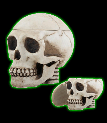 Skull Box Ashtray