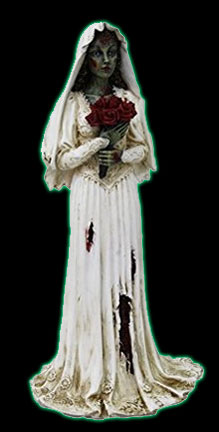 Zombie Bride Figurine