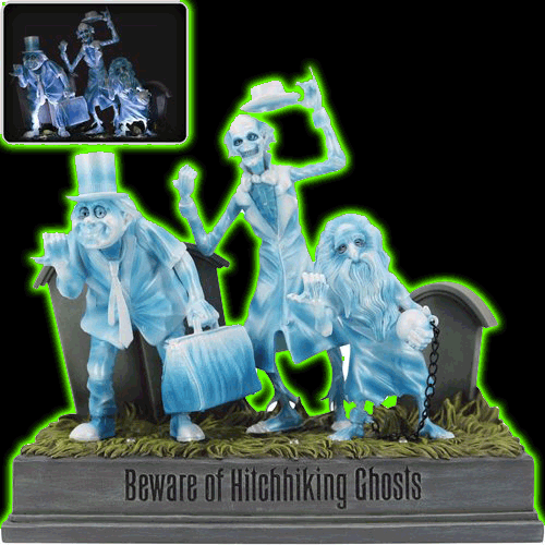 Disney Showcase Haunted Mansion Hitchhiking Ghosts Statue