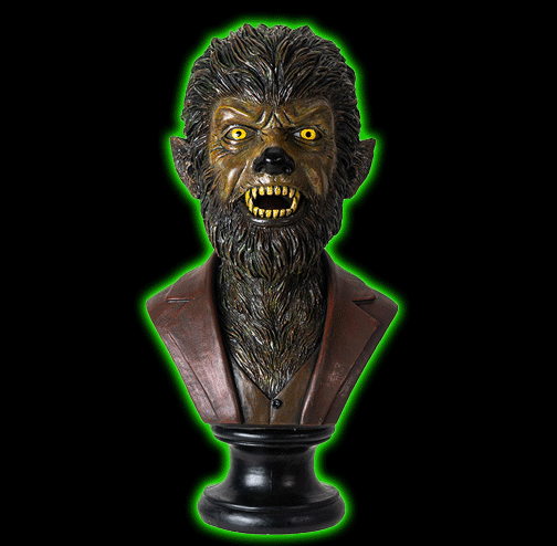 WOLFMAN DISPLAY BUST