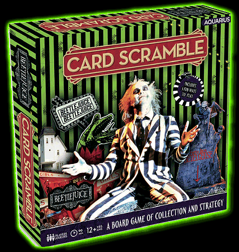 Beetlejuice Card Scramble Game