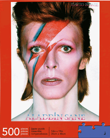 David Bowie Aladdin Sane 500pc Puzzle