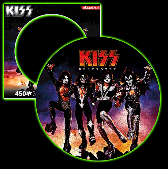KISS Destroyer 450pc Picture Disc Puzzle