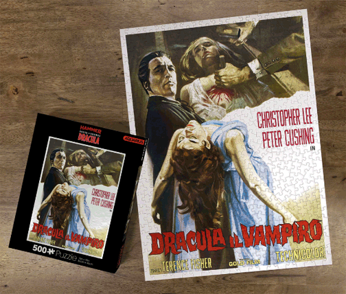 Hammer Dracula 500 Piece Jigsaw Puzzle