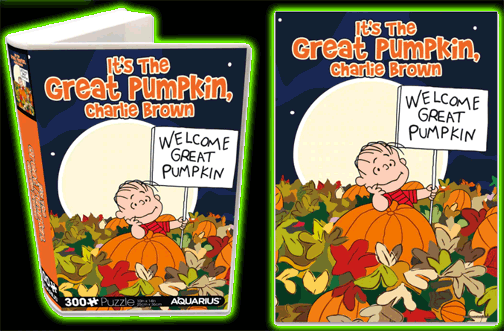 Peanuts Great Pumpkin VHS Box 300 Piece Jigsaw Puzzle