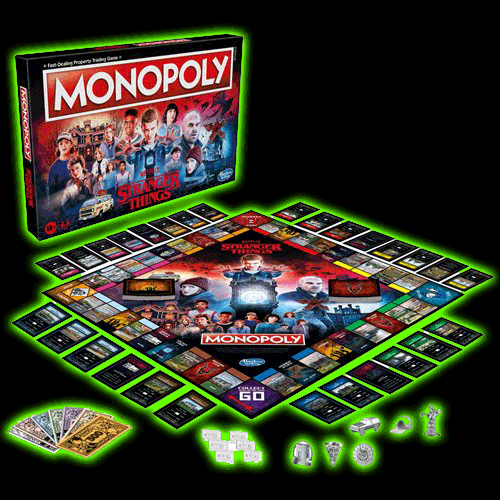 Stranger Things 4 Edition Monopoly Game