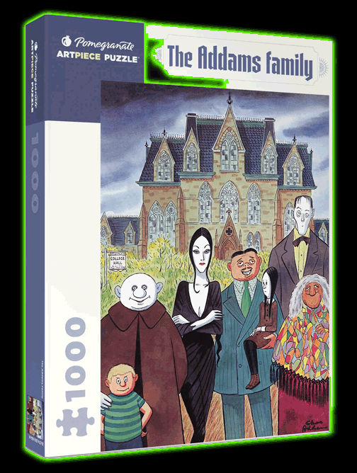 The Addams Family 1000-Piece Jigsaw Puzzle