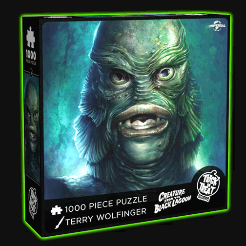 CREATURE FROM THE BLACK LAGOON JIGSAW PUZZLE