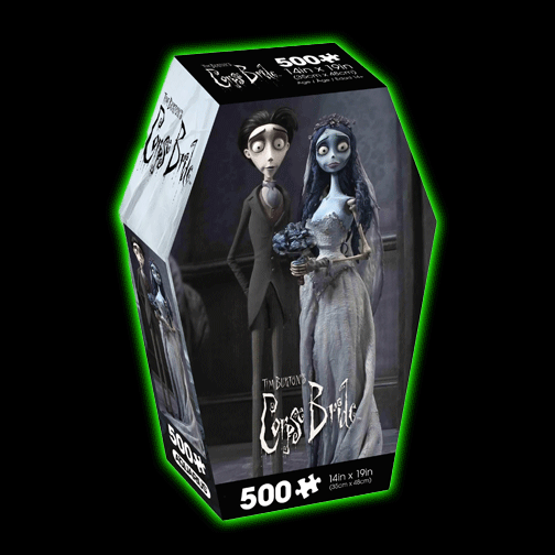 Corpse Bride Coffin Box 500 Piece Jigsaw Puzzle