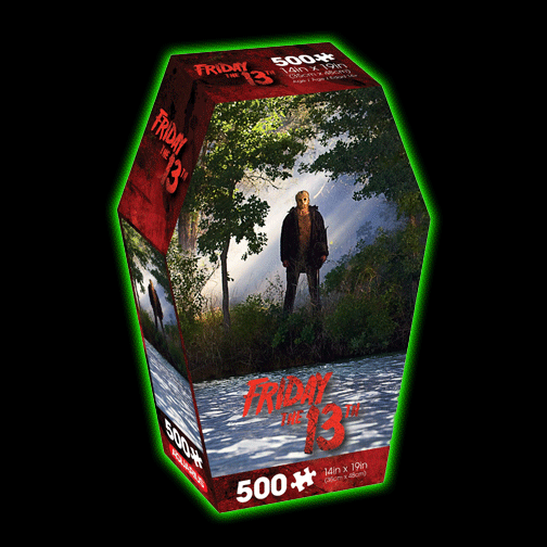 Friday The 13th Coffin Box 500 Piece Jigsaw Puzzle