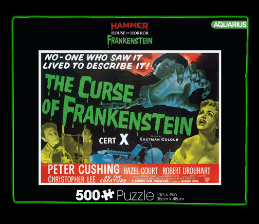 Hammer Curse of Frankenstein 500 Piece Jigsaw Puzzle