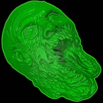 The Walking Dead Zombie Silicone Gelatin Mold