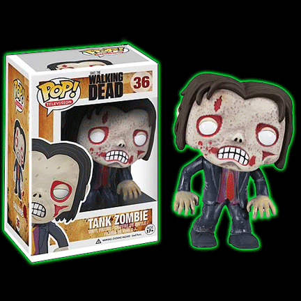 The Walking Dead Tank Zombie Pop! Vinyl Figure