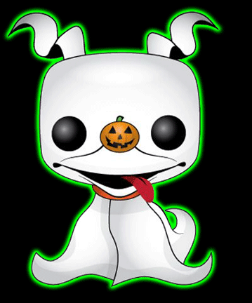 Nightmare Before Christmas Zero Ghost Dog Pop! Vinyl Figure