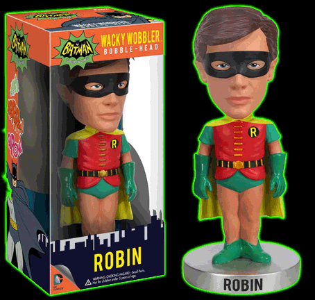 Batman 1966 TV Series Robin Wacky Wobbler Bobblehead