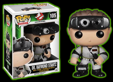 Ghostbusters Dr. Raymond Stantz Pop! Vinyl Figure #105