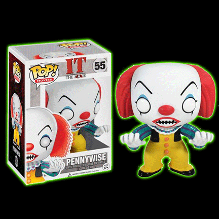 Stephen King's IT Pennywise Clown Funko Pop! Vinyl Figure #55