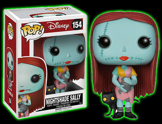 Nightmare Before Christmas Sally with Nightshade POP! Vinyl Figure