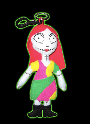 Nightmare Before Christmas Plush Sally Keyring