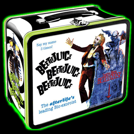 Beetlejuice Tin Lunchbox
