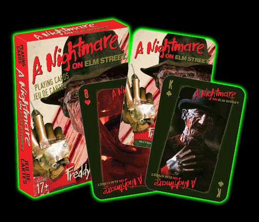 A Nightmare On Elm Street Playing Cards