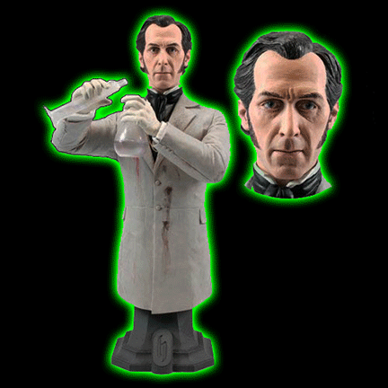 Hammer Horror: Peter Cushing as Victor von Frankenstein Bust