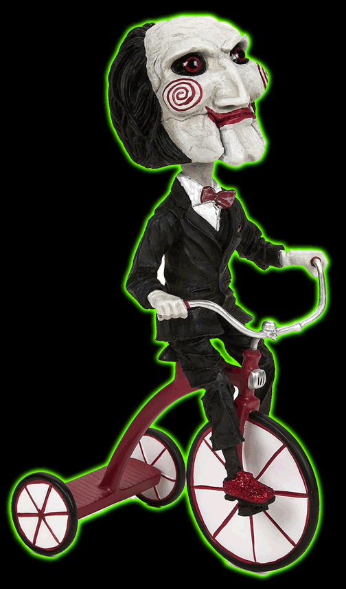 Saw: Billy Puppet On Tricycle Head-Knocker