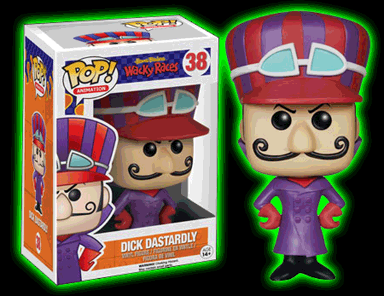 Hanna Barbera: Dick Dastardly Pop! Vinyl Figure #38