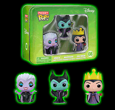 Disney Villains Pocket Pop! Mini Vinyl Figure