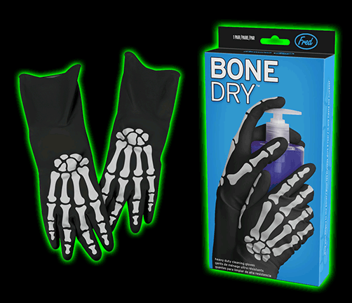Skeleton Latex Kitchen Gloves