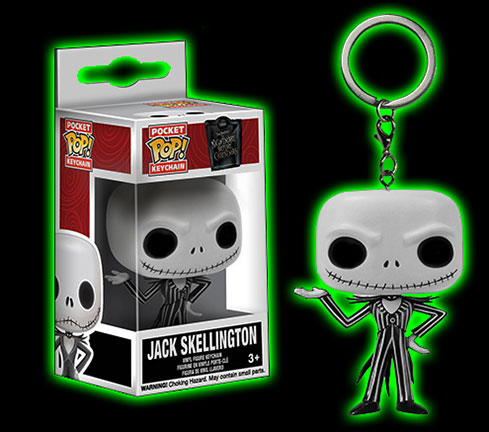 Nightmare Before Christmas: Jack Skellington Pop! Vinyl Figure Key Chain