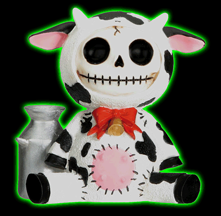 Furrybones Moo-Moo  Figurine