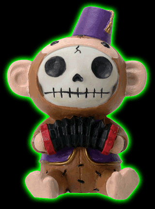 Furrybones Fez Munky Figurine