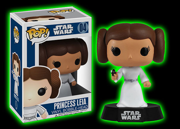 Star Wars: Princess Leia Bobble Head Pop! Vinyl Figure