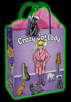 Crazy Cat Lady Gift bag