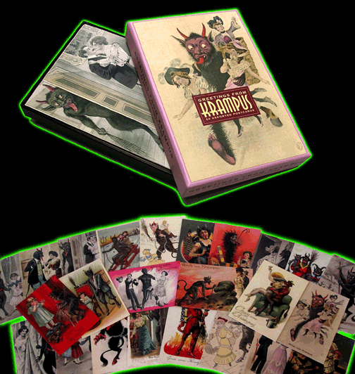 Greetings From Krampus: 24 Assorted Postcards