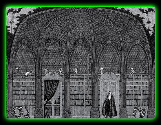 Dracula In Dr. Seward's Library 500-Piece Jigsaw Puzzle