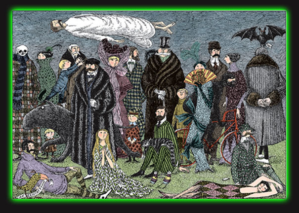 Edward Gorey: 1,000-Piece Jigsaw Puzzle