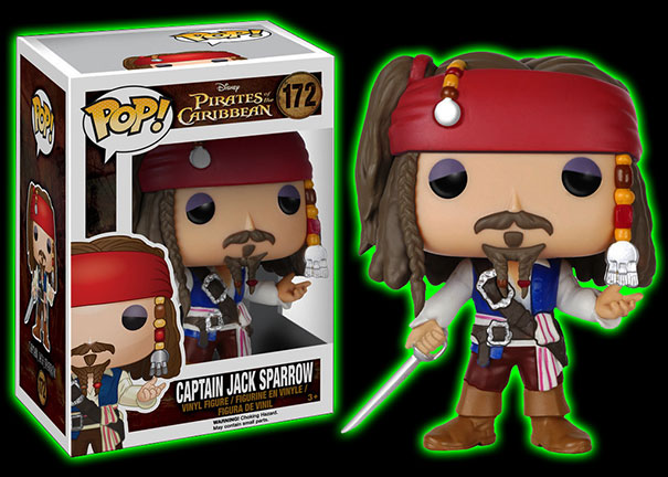Pirates Of The Caribbean: Captain Jack Sparrow Pop! Vinyl Figure