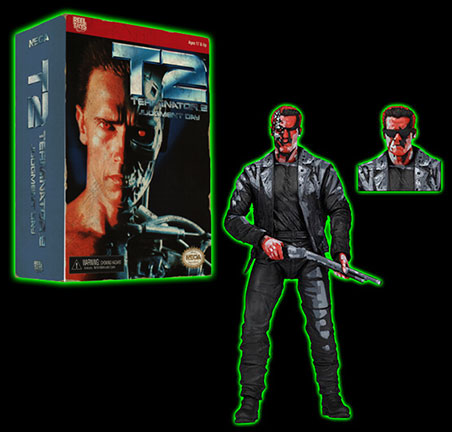 Terminator 2: T-800 7 Inch Action Figure (Classic Video Game Appearance)