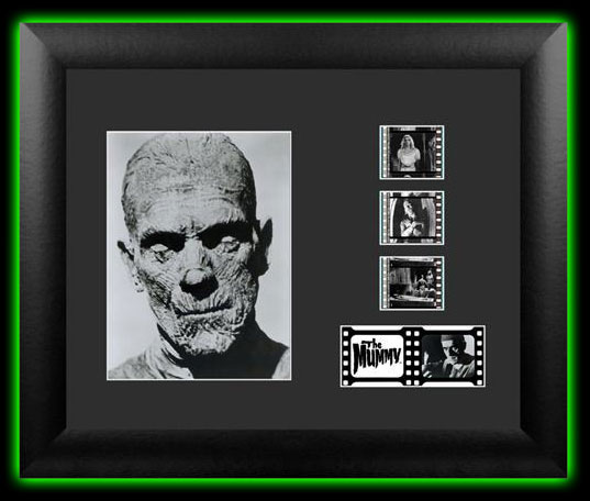 The Mummy Boris Karloff (1932) Large Framed Film Cell