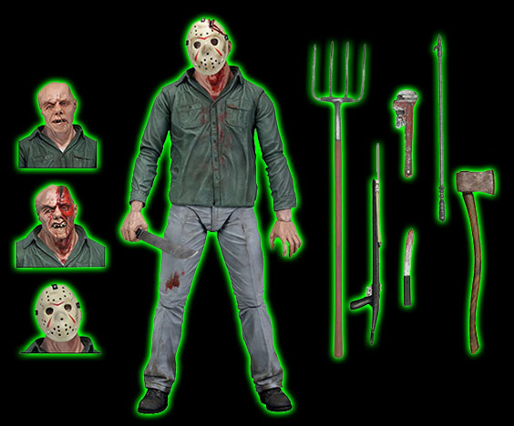 Friday the 13th: Ultimate Part 3 Jason 7 Inches Scale Action Figure