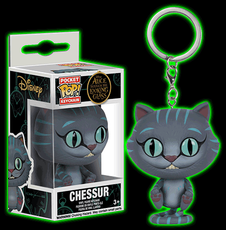 Alice Through The Looking Glass: Chessur Pocket Pop! Keychain