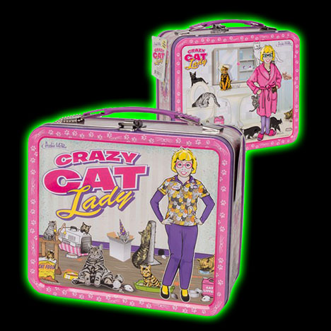 Crazy Cat Lady Lunch Box