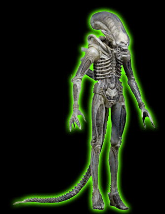 Alien 1/4 Scale Translucent Prototype Suit Action Figure
