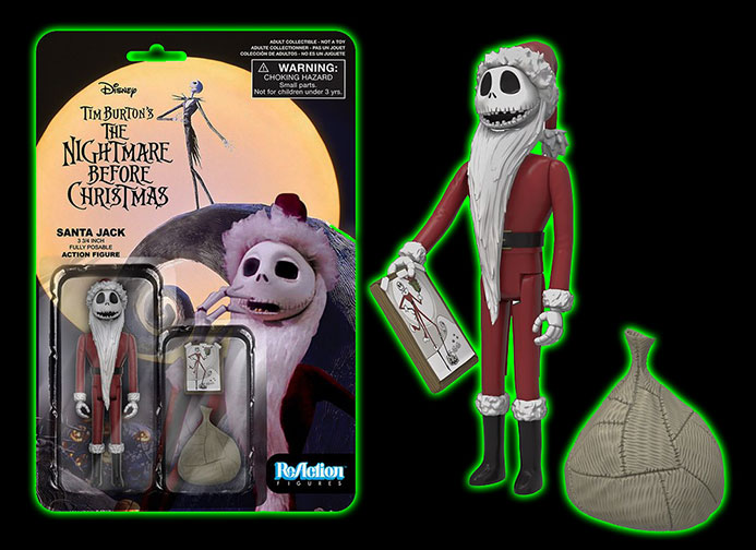 Nightmare Before Christmas Santa Jack ReAction Figure