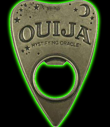 Ouija Planchette Metal Bottle Opener