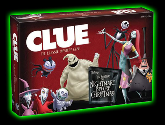 Tim Burton's The Nightmare Before Christmas Clue