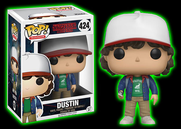 Stranger Things: Dustin Pop! Vinyl Figure