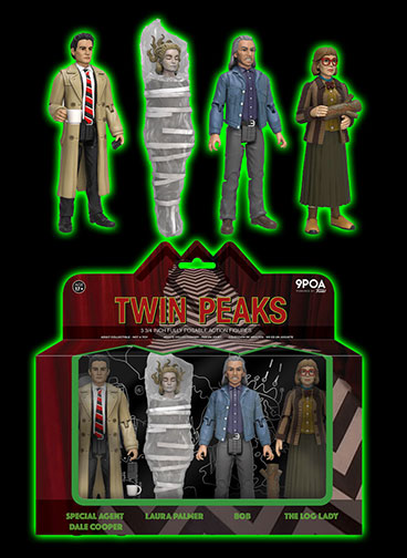 Twin Peaks 4 Pack Action Figure Box Set